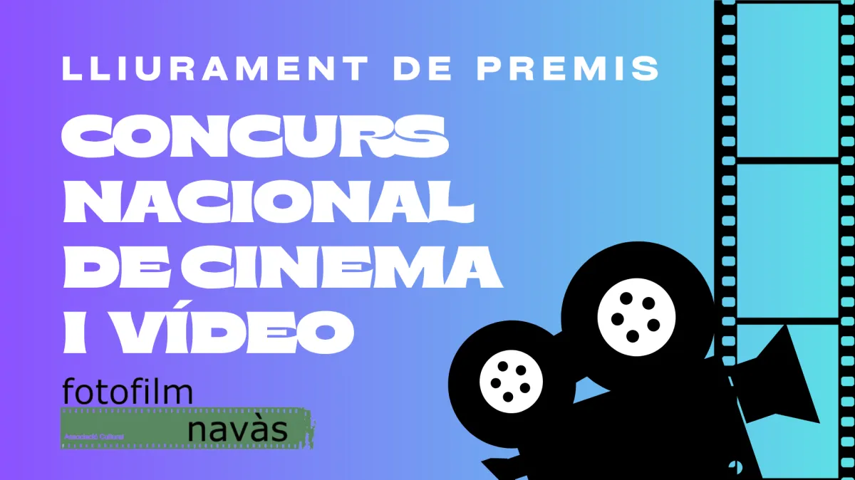 LLIURAMENT DE PREMIS DEL CONCURS NACIONAL DE CINEMA I VÍDEO