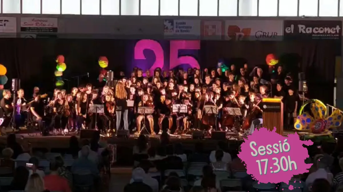 CONCERT DE NADAL DE L’ESCOLA DE MÚSICA (SESSIÓ: 17:30H)