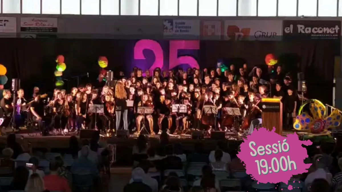 CONCERT DE NADAL DE L’ESCOLA DE MÚSICA (SESSIÓ: 19:00H)